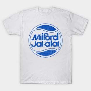 Milford Jai-Alai -- Retro 1970s Aesthetic T-Shirt